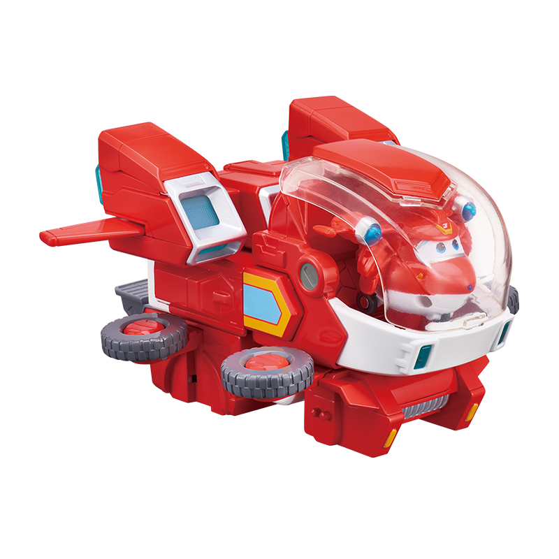 Đồ Chơi Mô Hình SUPERWINGS Robot Biến Hình Mới Kết Hợp Siêu Xe Cứu Hộ Jett Tia Chớp Nân YW750321