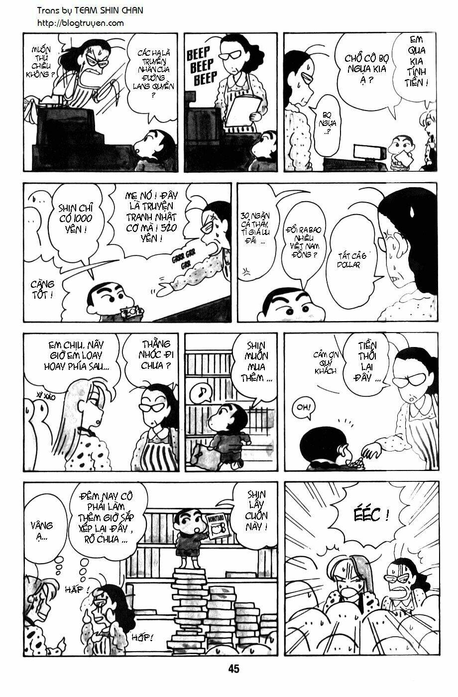 crayon shin-chan cậu bé bút chì chapter 2 46