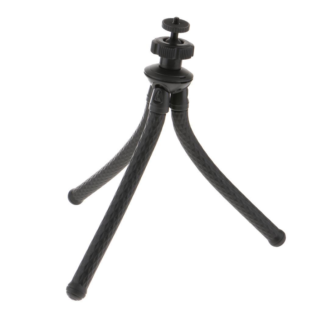 Universal Flexible Mini Tripod Stand Mount Holder for SLR DSLR Cameras Black