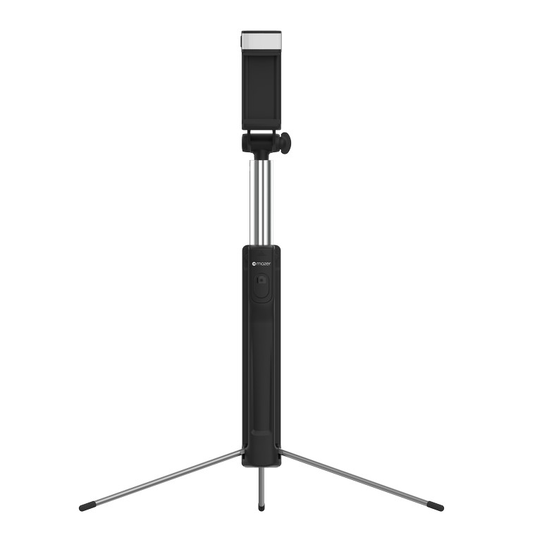 Gậy Chụp Hình Mazer Wireless Selfie Stick with Detectable Remote and Tripod Stand - Hàng Chính Hãng