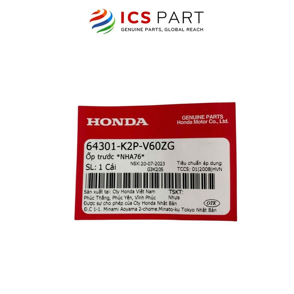 Mặt Nạ Nhỏ HONDA Winner X 2022 Đen Sần (Đen Mờ) Nha76 (64301K2PV60ZG)