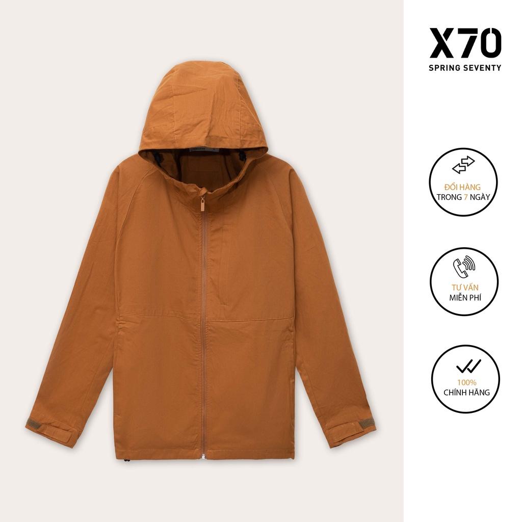Áo Khoác Nam Kiểu Dáng Khoá Kéo Có Nón Thiết Kế Dây Rút Thời Trang X70 - 08680006
