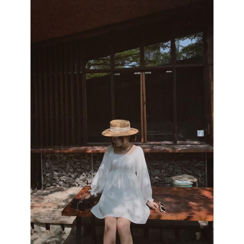 Đầm babydoll trắng designed by Jeteveux