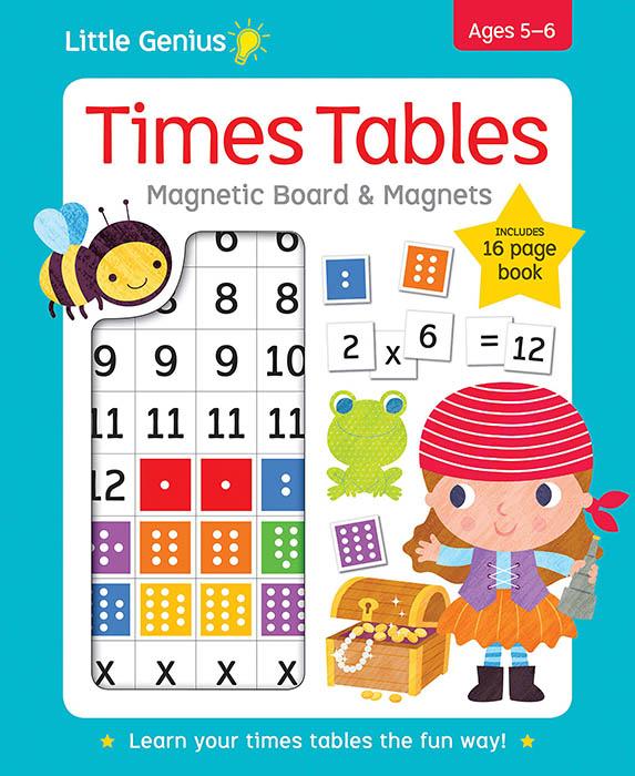 Times Tables Board &amp; Magnets