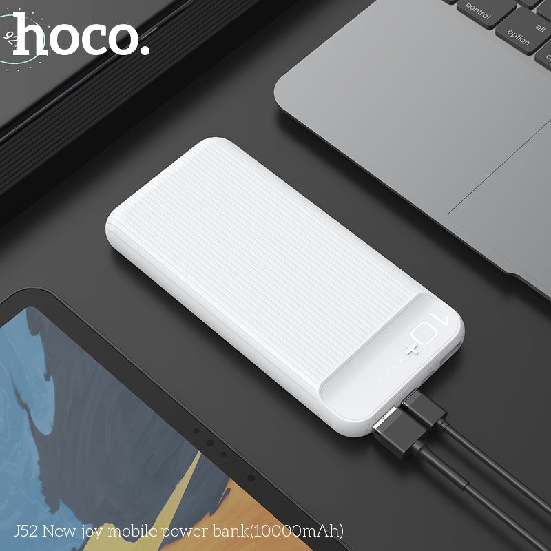 Sạc pin dự Phòng HOCO J52 10.000mAh-Hàng chính hãng - Đen