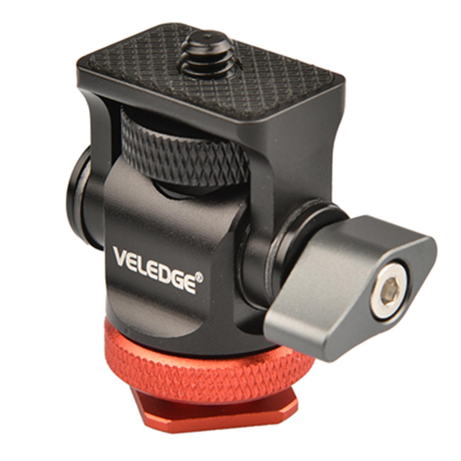 Mini Tripod Head Monitor Holder for Microphone Flash Camera