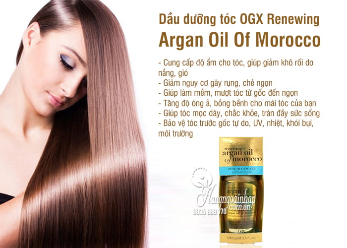 Tinh Dầu Dưỡng Tóc O.G.X Argan Oil 100ml