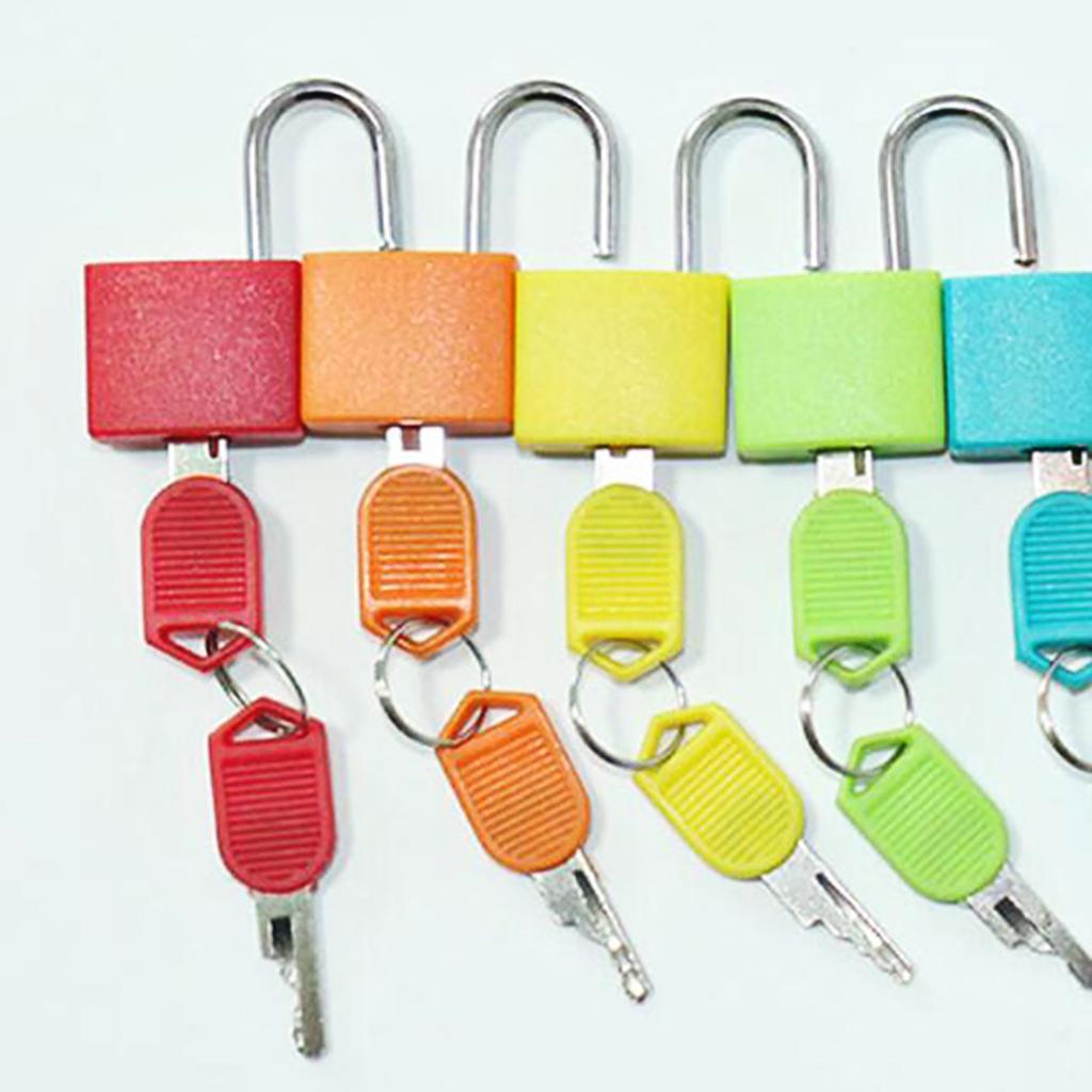 Key Lock Color Montessori Locks for Backpack Classroom Matching Game