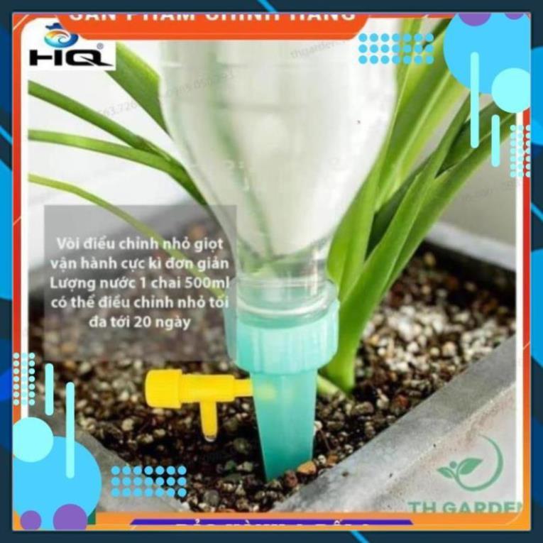 12 VÒI TƯỚI NƯỚC NHỎ GIỌT CHẢY CHẬM TỰ ĐỘNG - Lắp vừa nhiều mẫu chai 208801-1