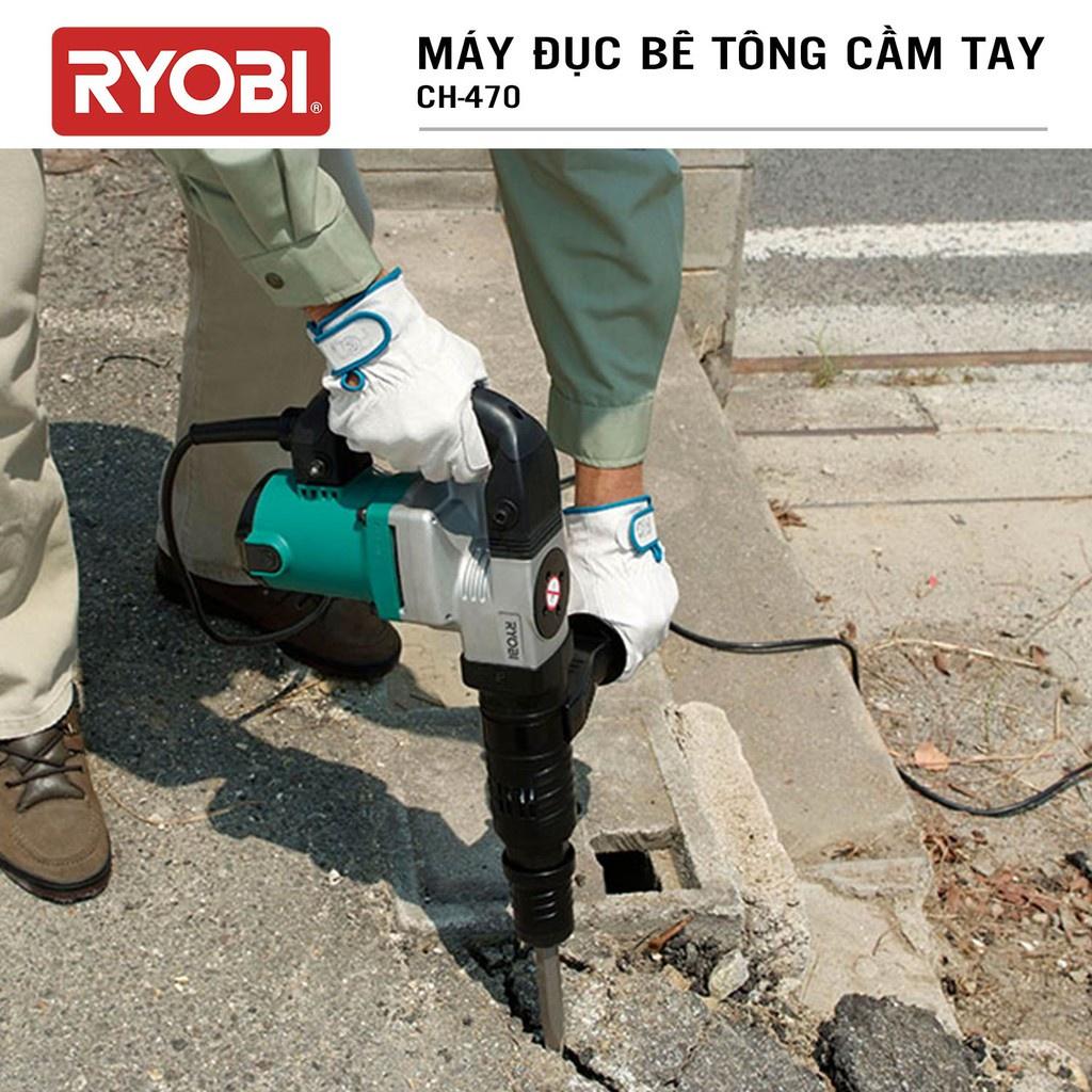 Máy đục bê tông Ryobi CH-470 1050W