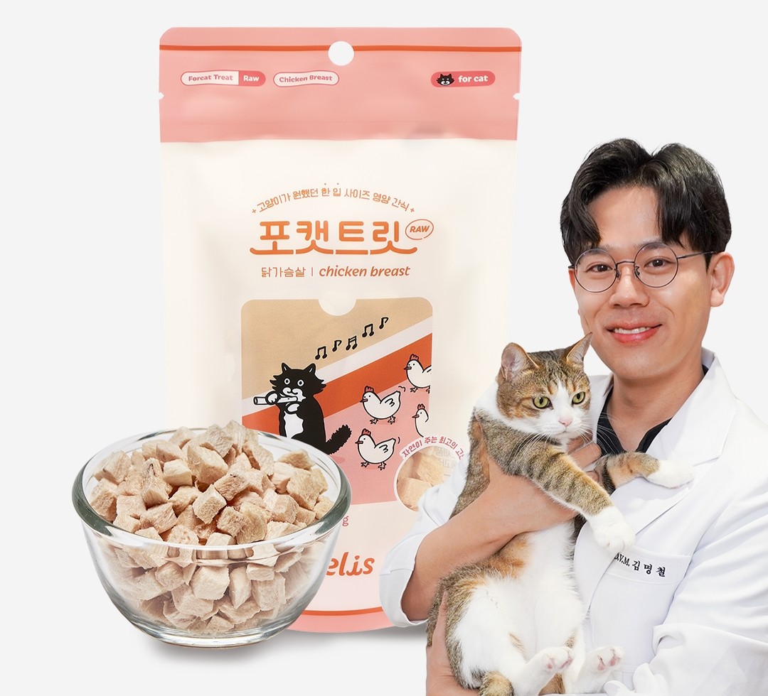 Thịt gà sấy nguyên chất cho thú cưng Felis 25g