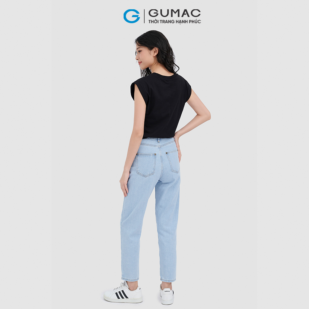 Quần jeans baggy GUMAC QJC09028