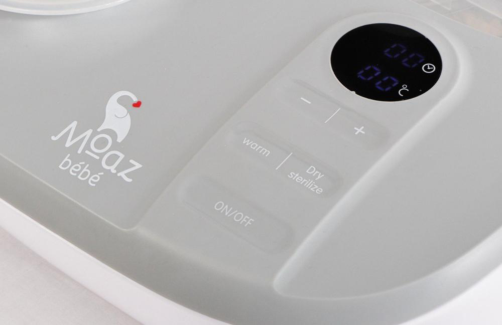 Máy tiệt trùng sấy khô và hâm sữa đa năng Moaz Bebe MB-005