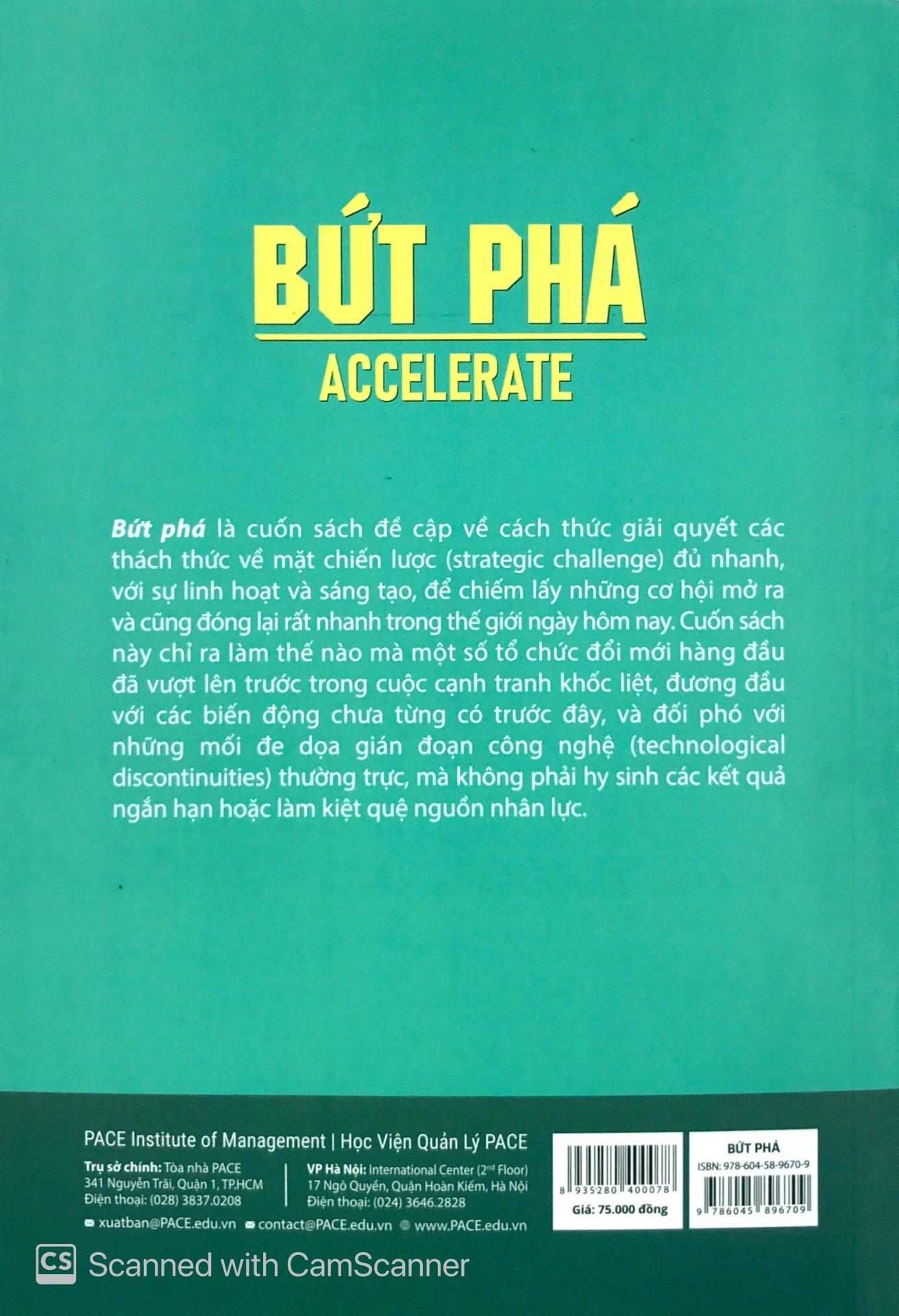 Bứt Phá (Accelerate) - John P. Kotter - PACE Books