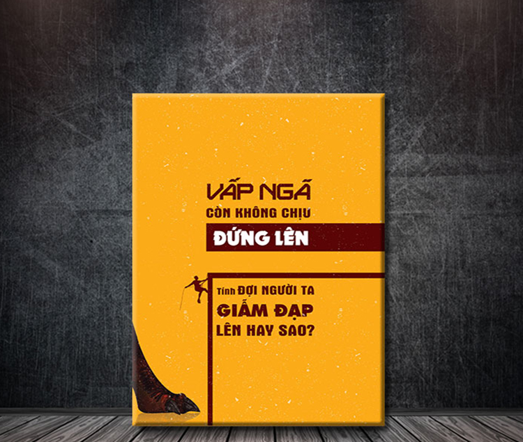 Vấp Ngã Còn Không Chịu Đứng Lên - Tính Đợi Người Ta Dẫm Đạp Lên Hay Sao? W010