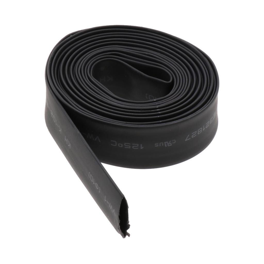 1Set 2m Heat Shrink Tube Wrap Electrical Cable Ratio 2:1 Heat Shrink Sleeves
