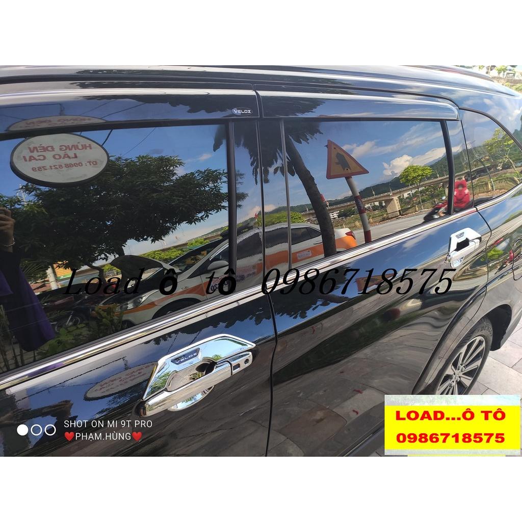 Ốp Tay Nắm, Hõm Cửa Xe Toyota Veloz 2022-2023 Mẫu Mạ Crom Sáng Bóng Cao Cấp