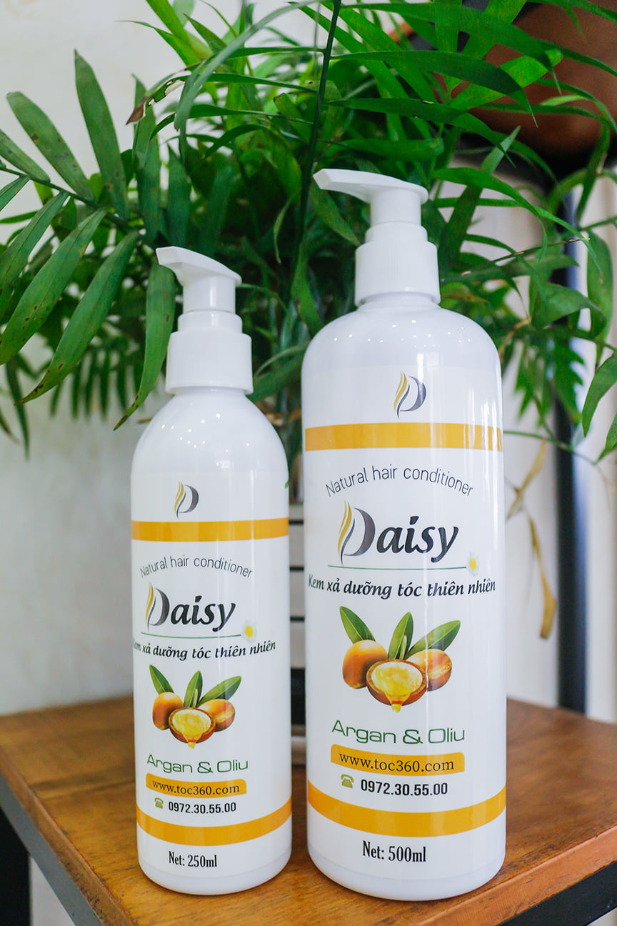 Dầu Xả Daisy Cho Da Đầu Nhạy Cảm Ngăn Rụng Tóc Phục Hồi Tóc Hư tổn Chai  500ml