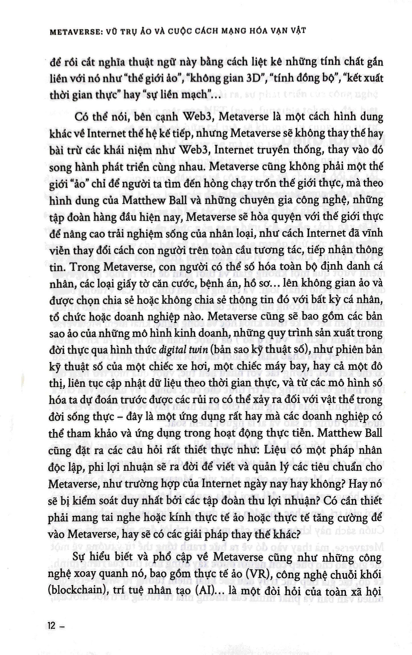 Metaverse - Vũ Trụ Ảo Và Cuộc Cách Mạng Hóa Vạn Vật