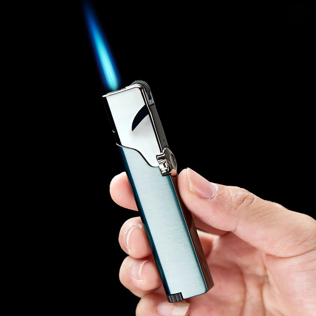 Vỏ Hột Quẹt Bật Lửa khò 1 tia F102 đẹp độc lạ - dùng gas cao cấp ( giao màu ngẫu nhiên )
