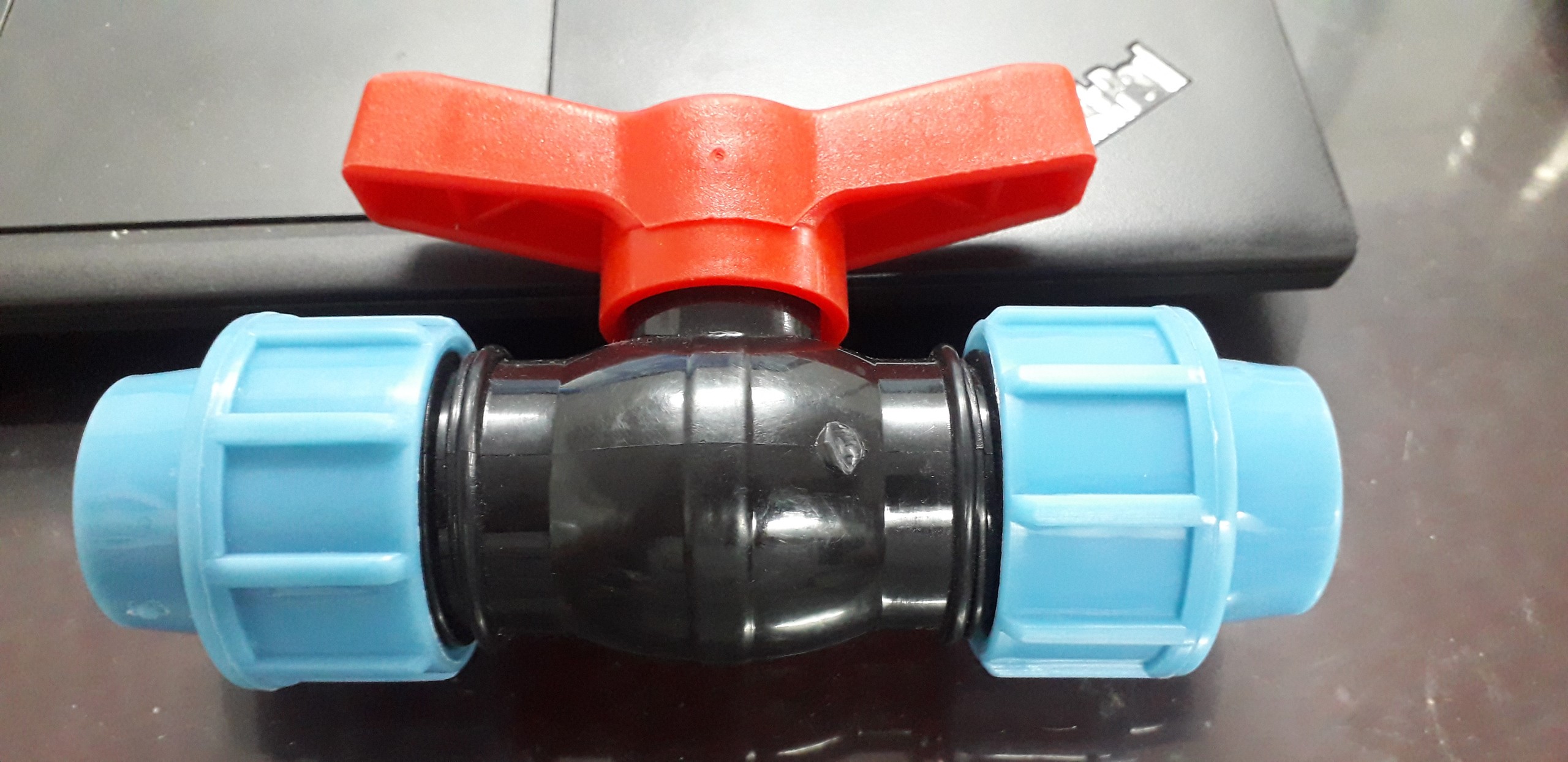 Van nhựa ren vặn-nối ống HDPE -chuẩn DIN