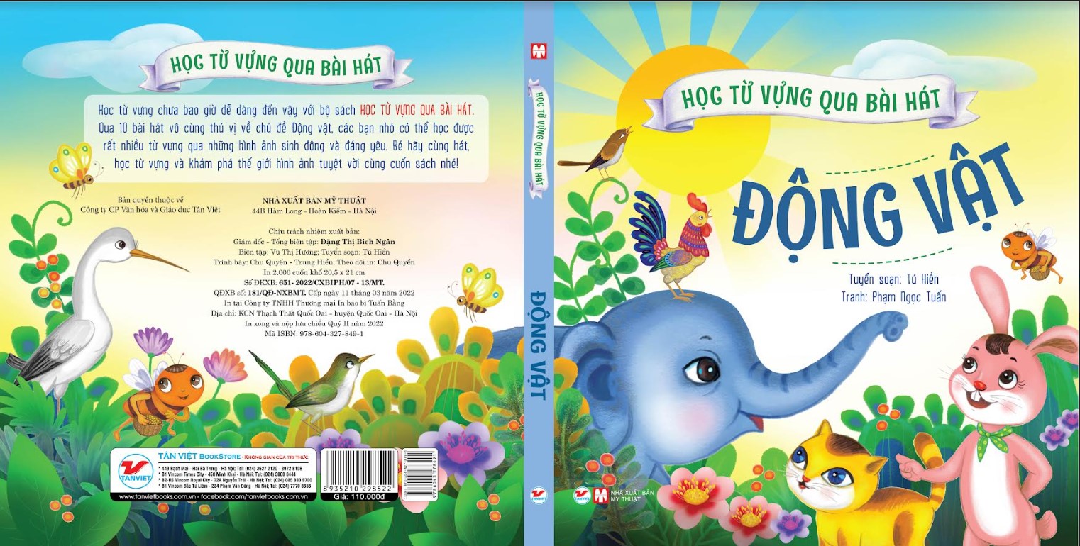 Bộ Sách Học Từ Vựng Qua Các Bài Hát