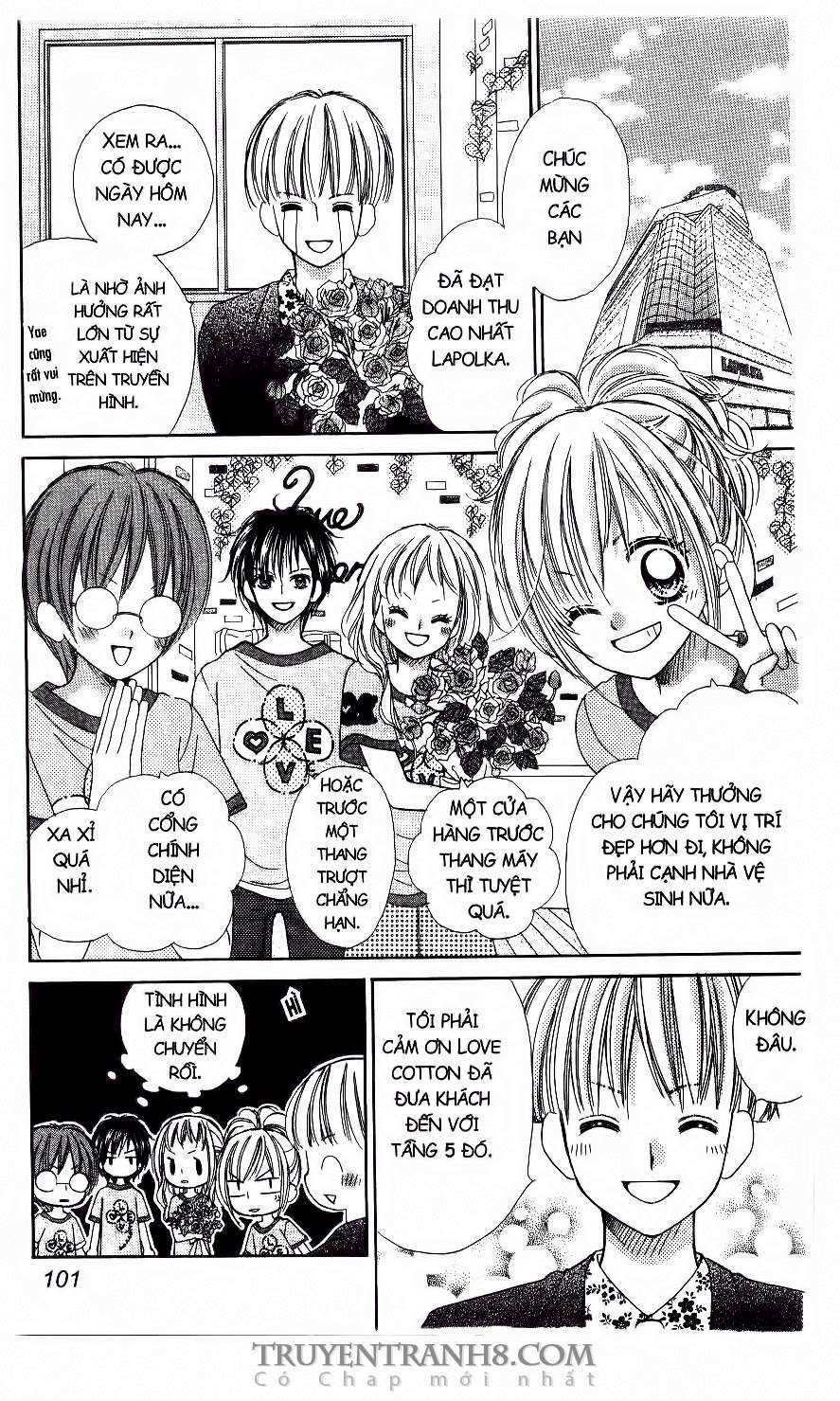 tiệm thời trang, love cotton chapter 28 15