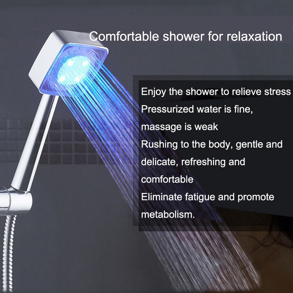 Sen Vòi Tắm Tăng Áp Đa Sắc Shower Head Led Light