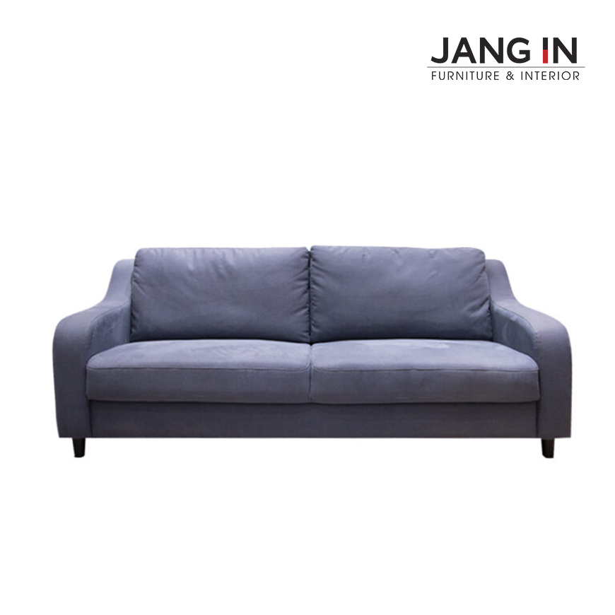 Bộ Ghế Sofa Ocean Dark Blue 3 Chỗ + Stool Jang In 1701200001-01