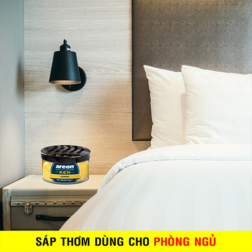 Sáp thơm tinh dầu thiên nhiên hương Chanh Sả - Areon Ken Verano Azul