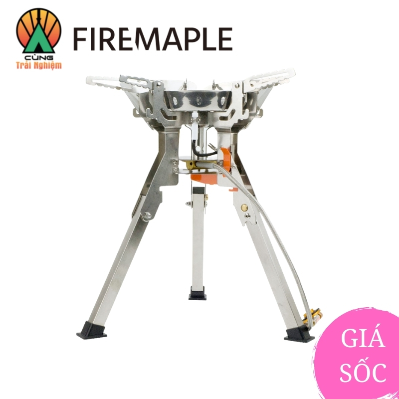 Bếp Gas Dã Ngoại Di Động Cắm Trại Ngoài trời, Bếp Inox Chuyên Dụng Fire Maple FMS-108