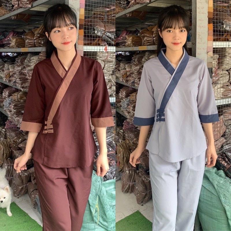 ĐỒ LAM ĐI CHÙA  3 Nút Vải Kate và Tici