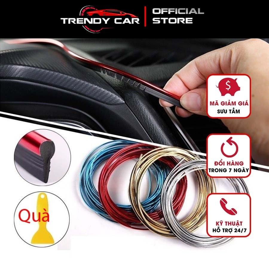 Chỉ viền trang trí nội thất ô tô inbox chọn màu