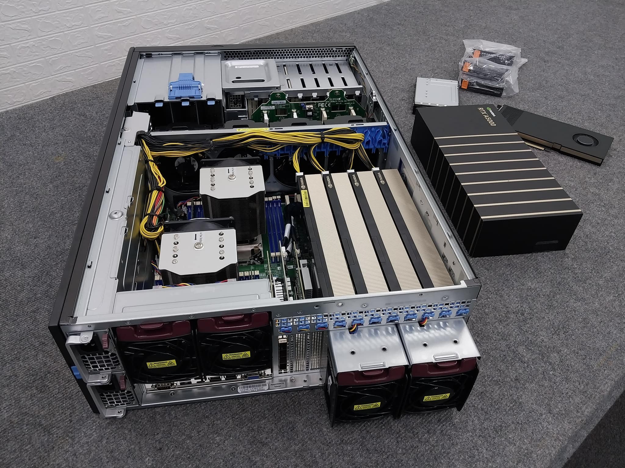 GPU SuperServer SYS-740GP-TNRT - hàng chính hãng