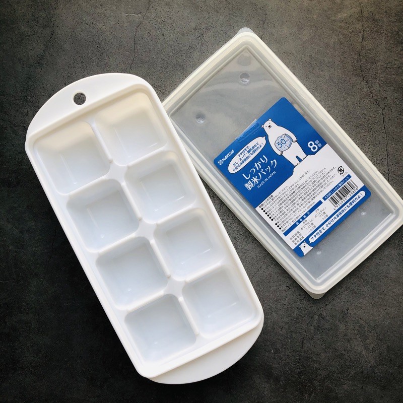 Khay làm đá viên kháng khuẩn, an toàn Nakaya Ice Tray - Hàng nội địa Nhật Bản |#nhập khẩu chính hãng| |#Made in Japan| |#K280|#K281|#K298|