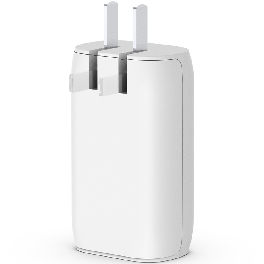 Adapter Sạc 2 Cổng Belkin 30W Hỗ Trợ Sạc Nhanh Power Delivery PD 18W Tích Hợp USB Type-C Wall Charger - Hàng Chính Hãng