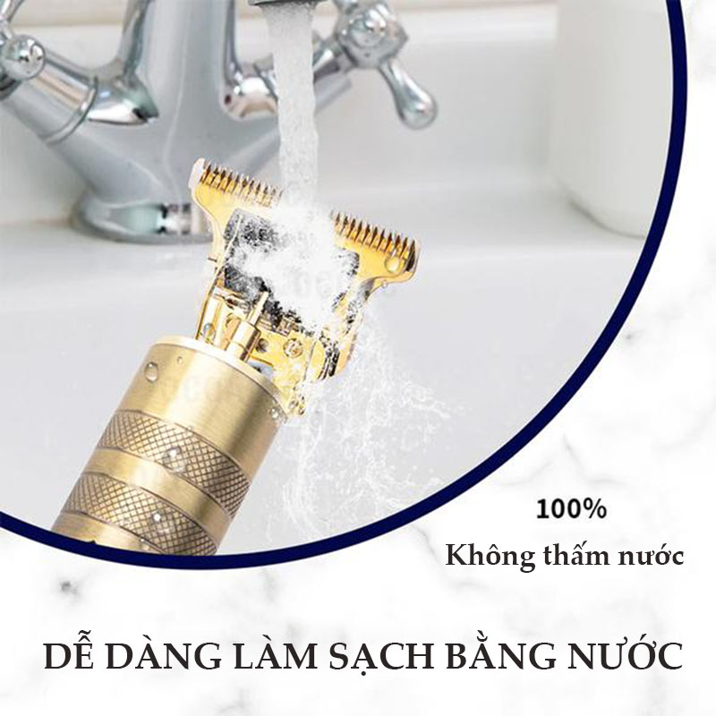 Tông Đơ Cắt Tóc Chấn Viền Cao cấp Salon và Gia Đình Vintage T9