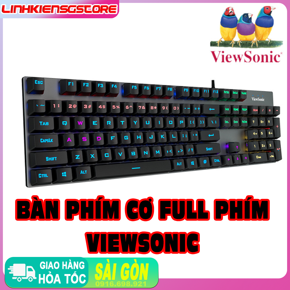 Bàn Phím Cơ Full Size Có bàn Phím Phụ Đèn Led Giá Tốt