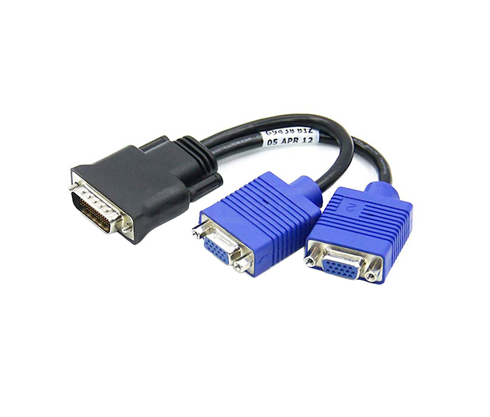 Cáp chuyển đổi DMS 59 sang VGA chuyên dùng cho VGA card máy bộ