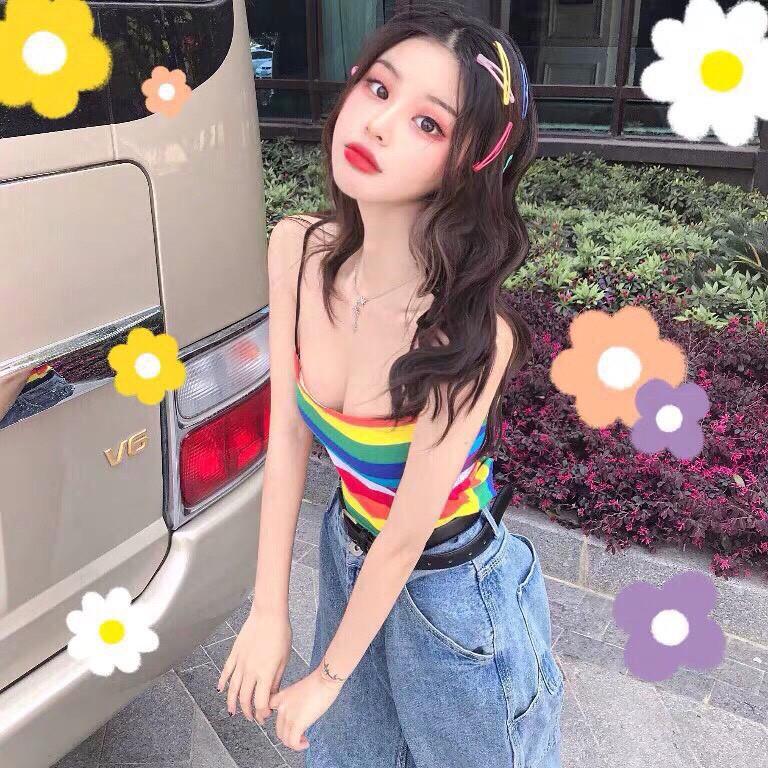 Áo Hai Dây Cầu Vòng