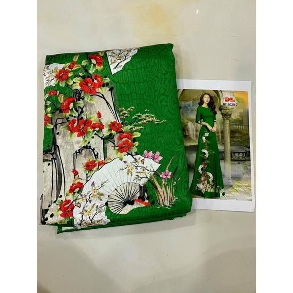 Vải may áo dài mới nhất