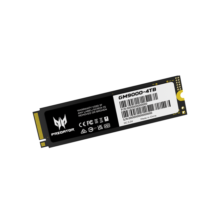 Ổ cứng Acer SSD Predator GM3500 M.2 Flagship Gaming Tốc độ đọc 3400 MB/s - HÀNG CHÍNH HÃNG Bảo hành 5 năm