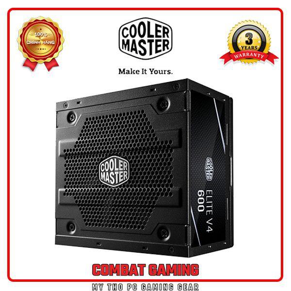 Nguồn COOLER MASTER ELITE V4 600W - 80 PLUS WHITE - HÀNG CHÍNH HÃNG