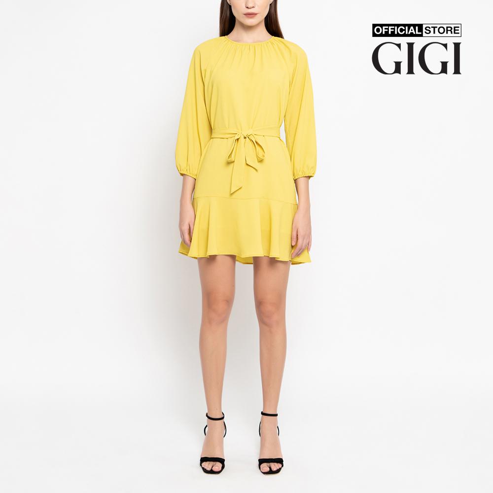 GIGI - Đầm mini đuôi cá Raglan Sleeve Trapeze G2101D221115-69