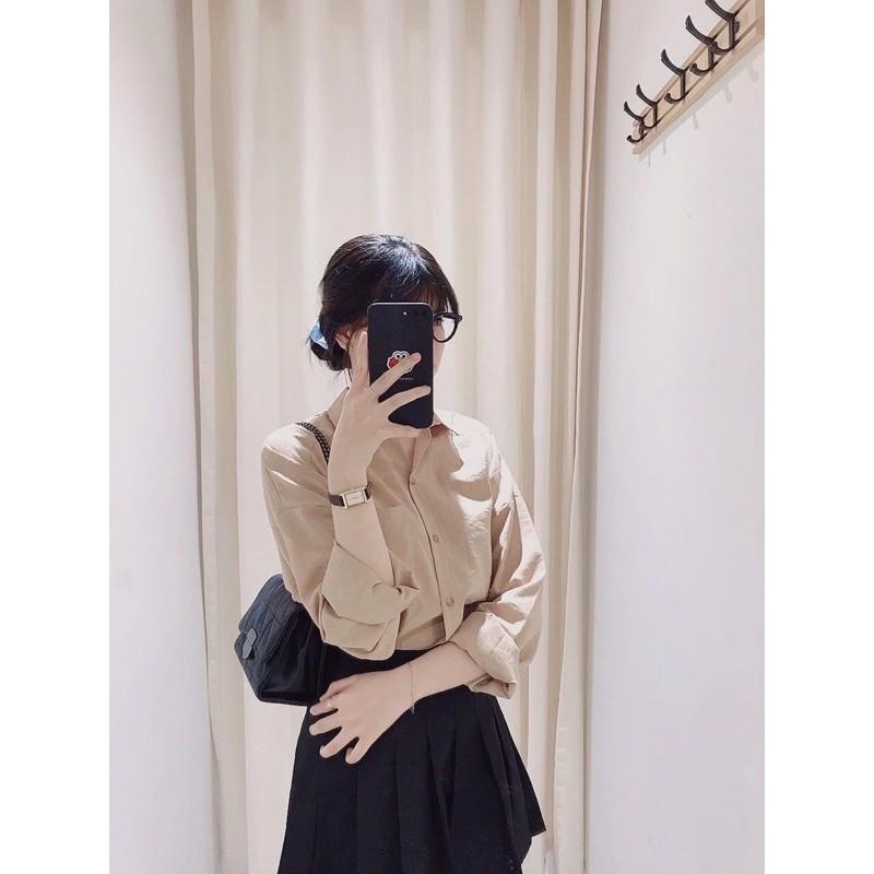 SƠ MI OVERSIZE PASTEL (2 màu)