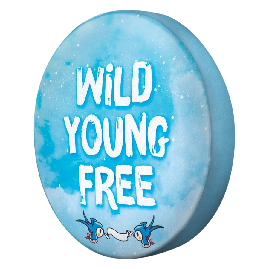Gối tròn Wild young free - GOTE145