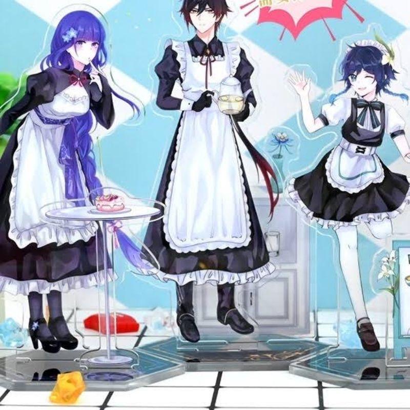 Maid cosplay - Váy hầu gái Lolita kiểu Nhật đáng yêu