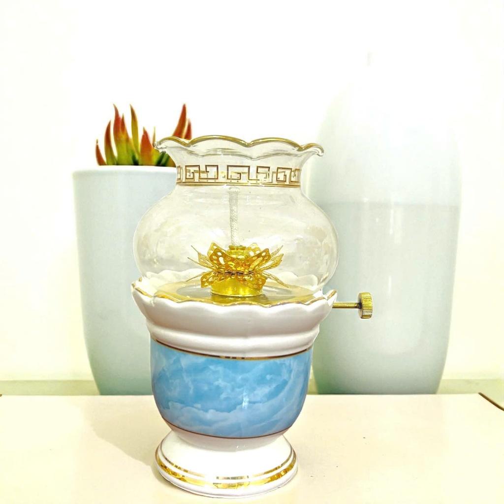 Bộ đồ thờ thần tài, đồ thờ gia tiên RỒNG VIỆT, Bộ đồ sứ men đá xanh cao cấp, sang trọng