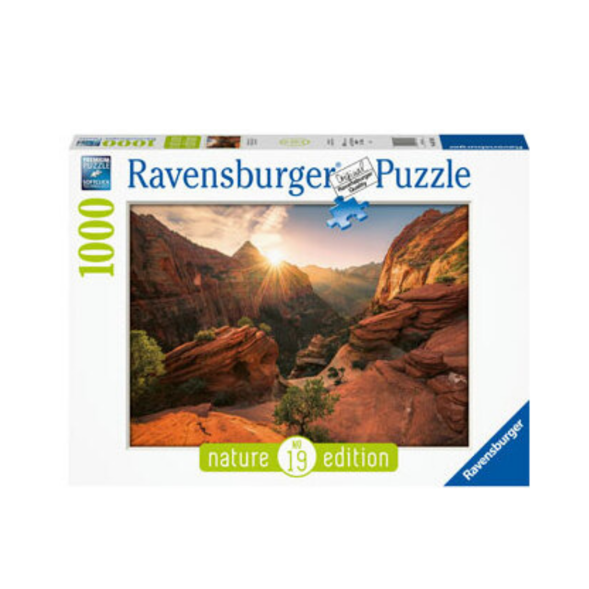 Xếp hình puzzle Zion Canyon USA 1000 mảnh RAVENSBURGER 167548