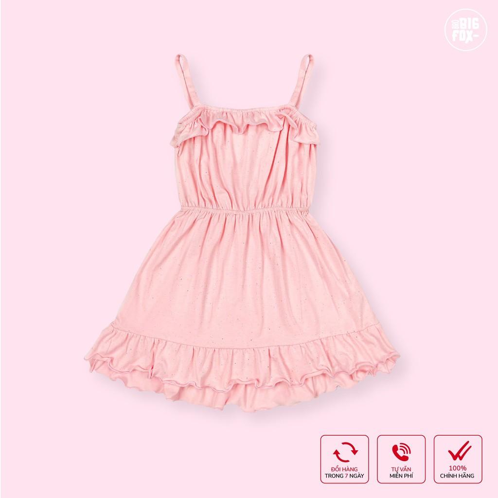 Đầm Cho Bé Gái Miss Meow Tới Size Đại . Váy Cotton Thun Hè Trẻ Em In Trái Tim 3-15